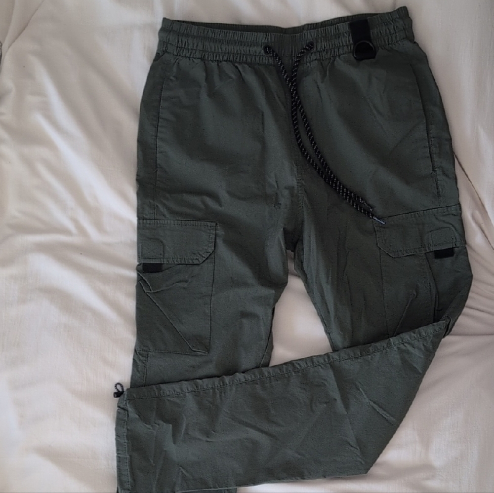 PacSun Olive Cargo Pants